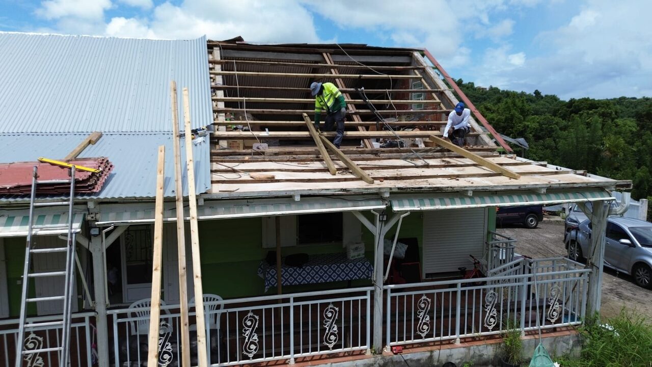 Chantier de réparation